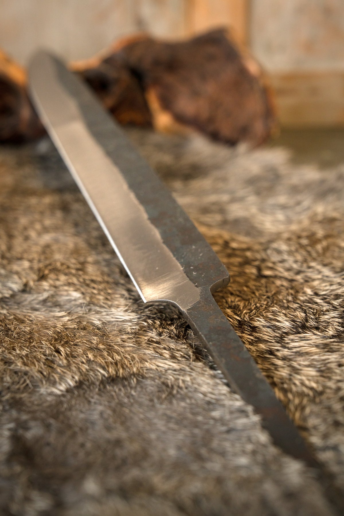 Germanic seax blade 47 cm