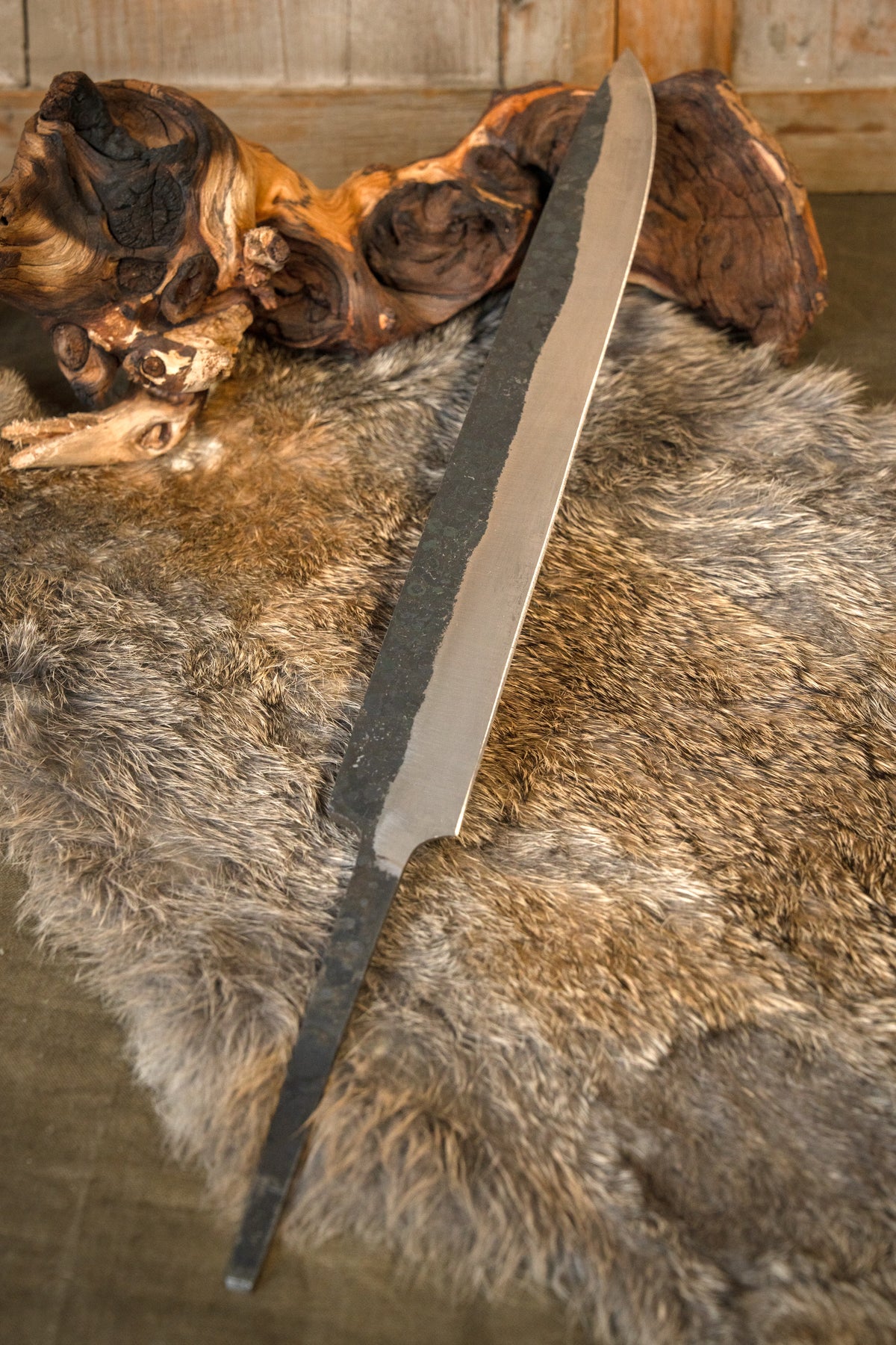 Germanic seax blade 47 cm