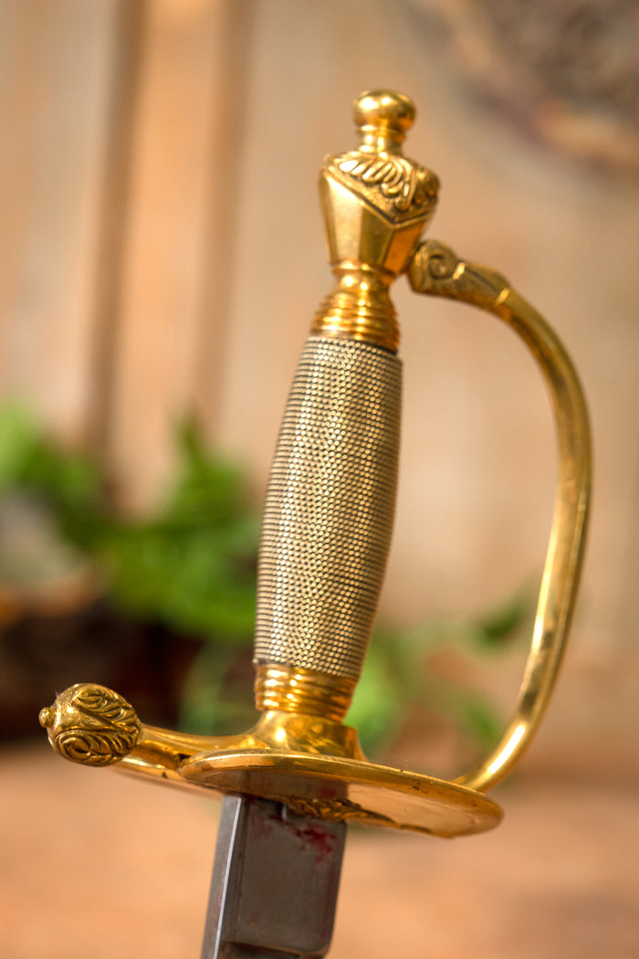 British officer's spadroon 1796, semi-sharp