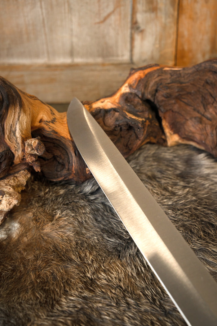 Viking seax blade Gotland, polished, 40 cm