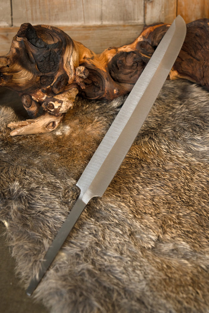 Viking seax blade Gotland, polished, 40 cm