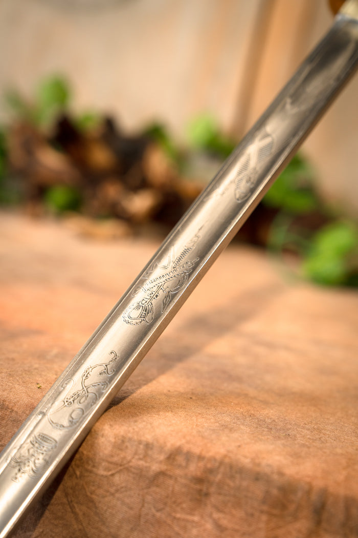 British officer's spadroon 1796, semi-sharp