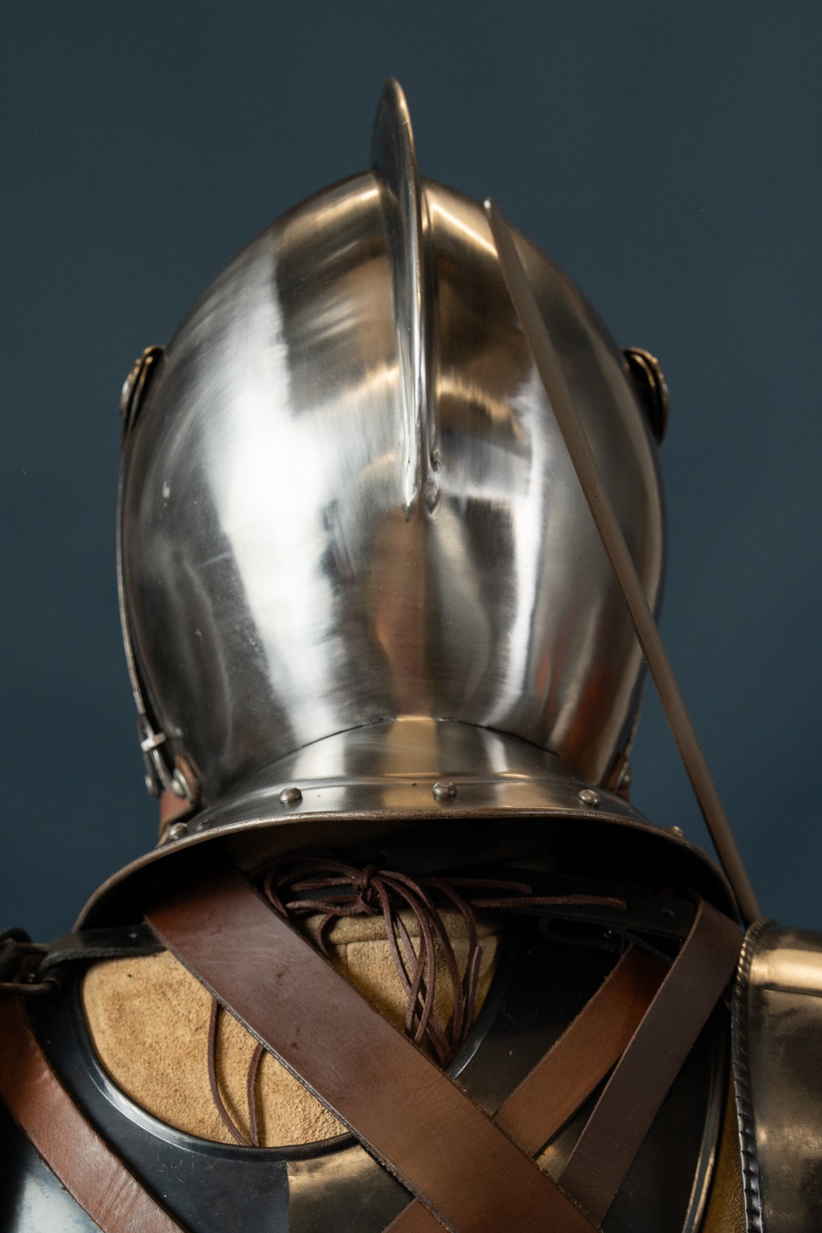 17th century closed helm, 1.6 mm