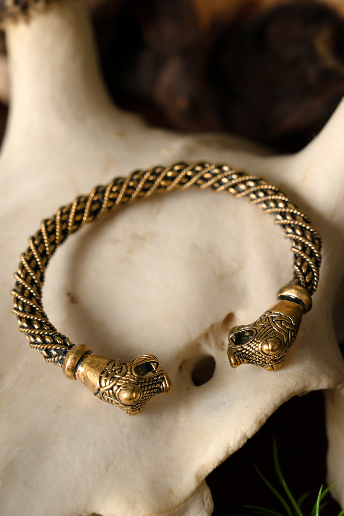 Oseberg Viking bracelet S, bronze