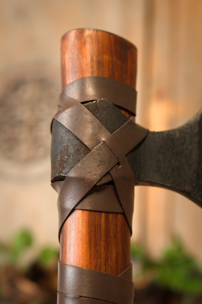Viking Daneaxe with Runes, Type M, Semi Sharp