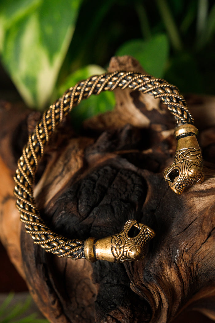 Oseberg Viking bracelet S, bronze