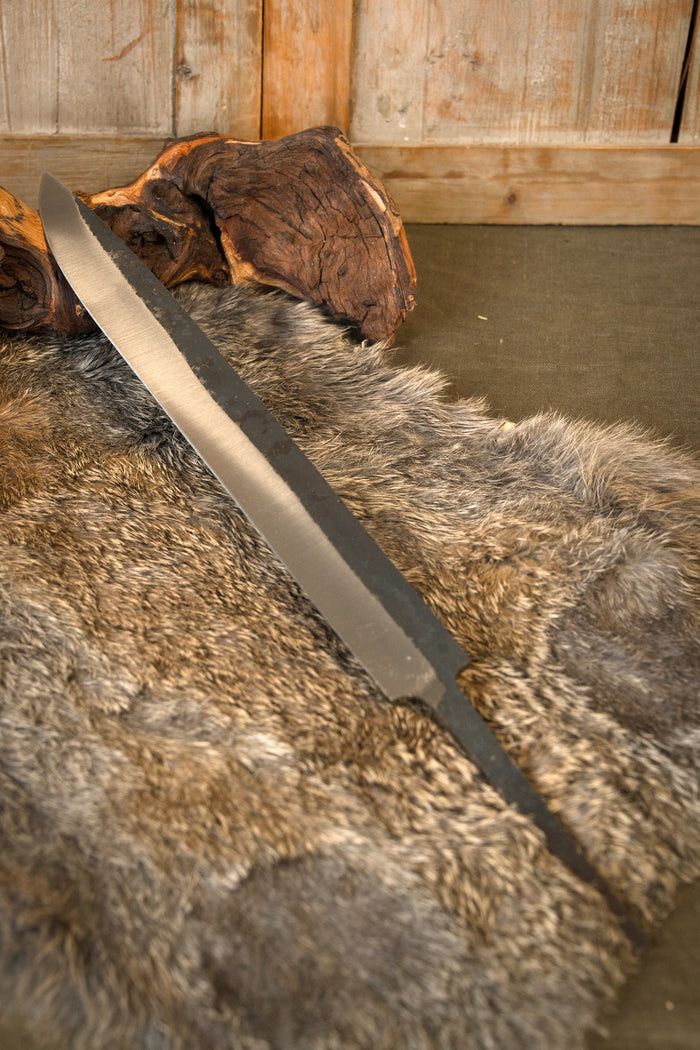 Alemannic seaxblade, size