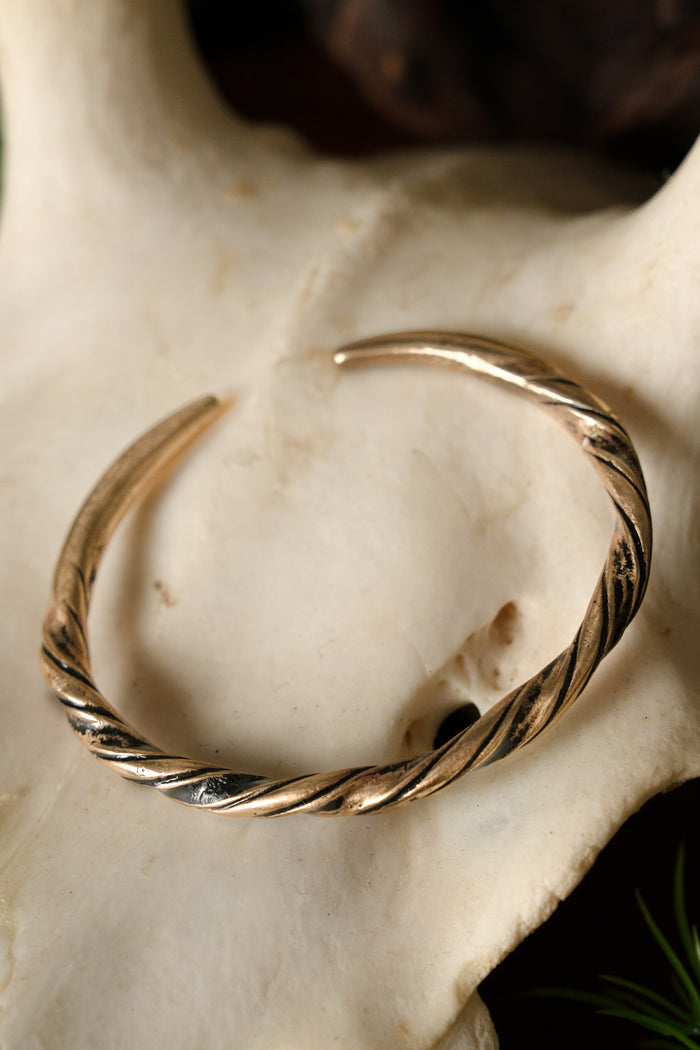 Viking bracelet Danelaw, bronze