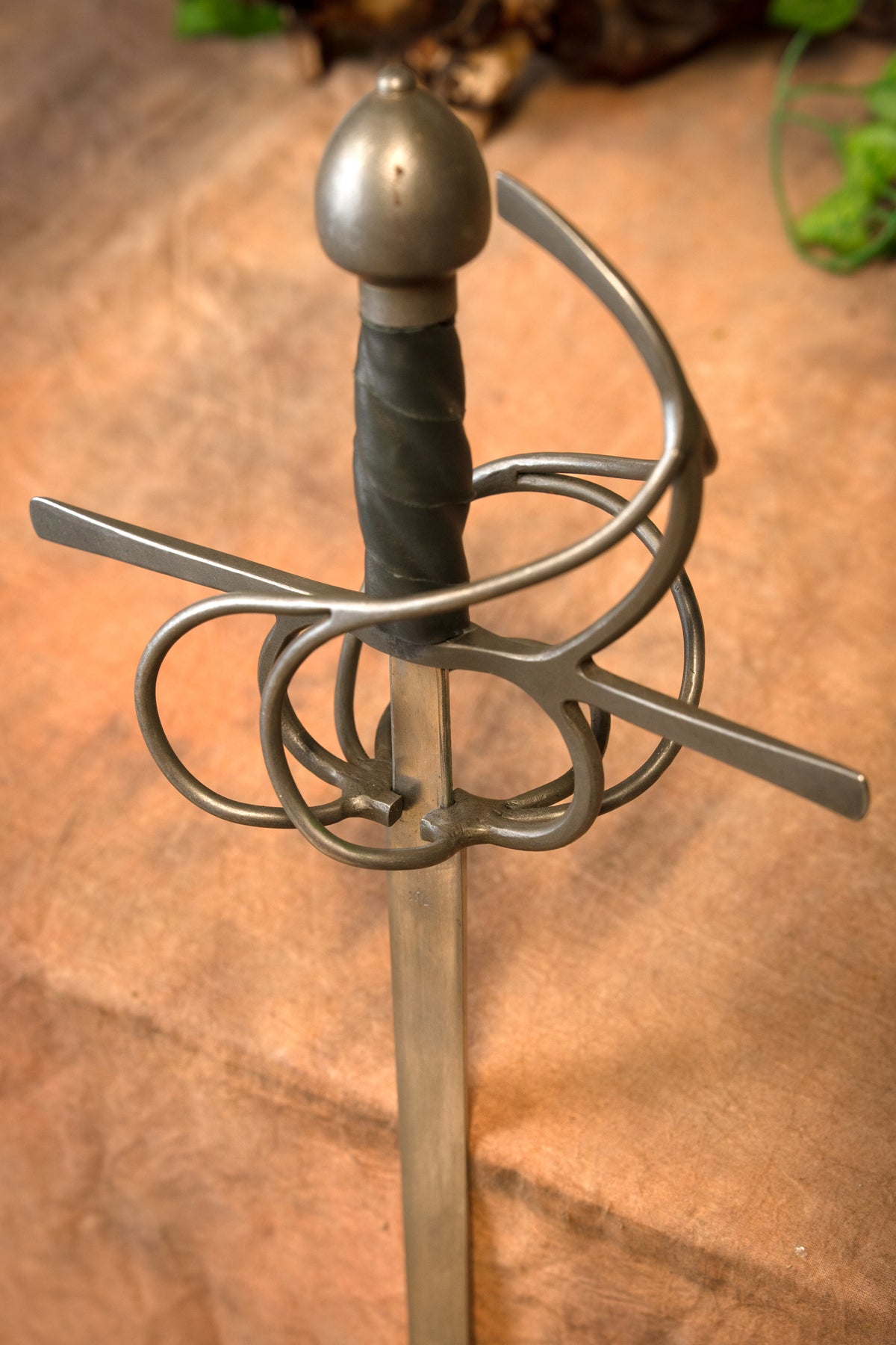 HEMA rapier, medium flexibility, blunt (battle-ready)