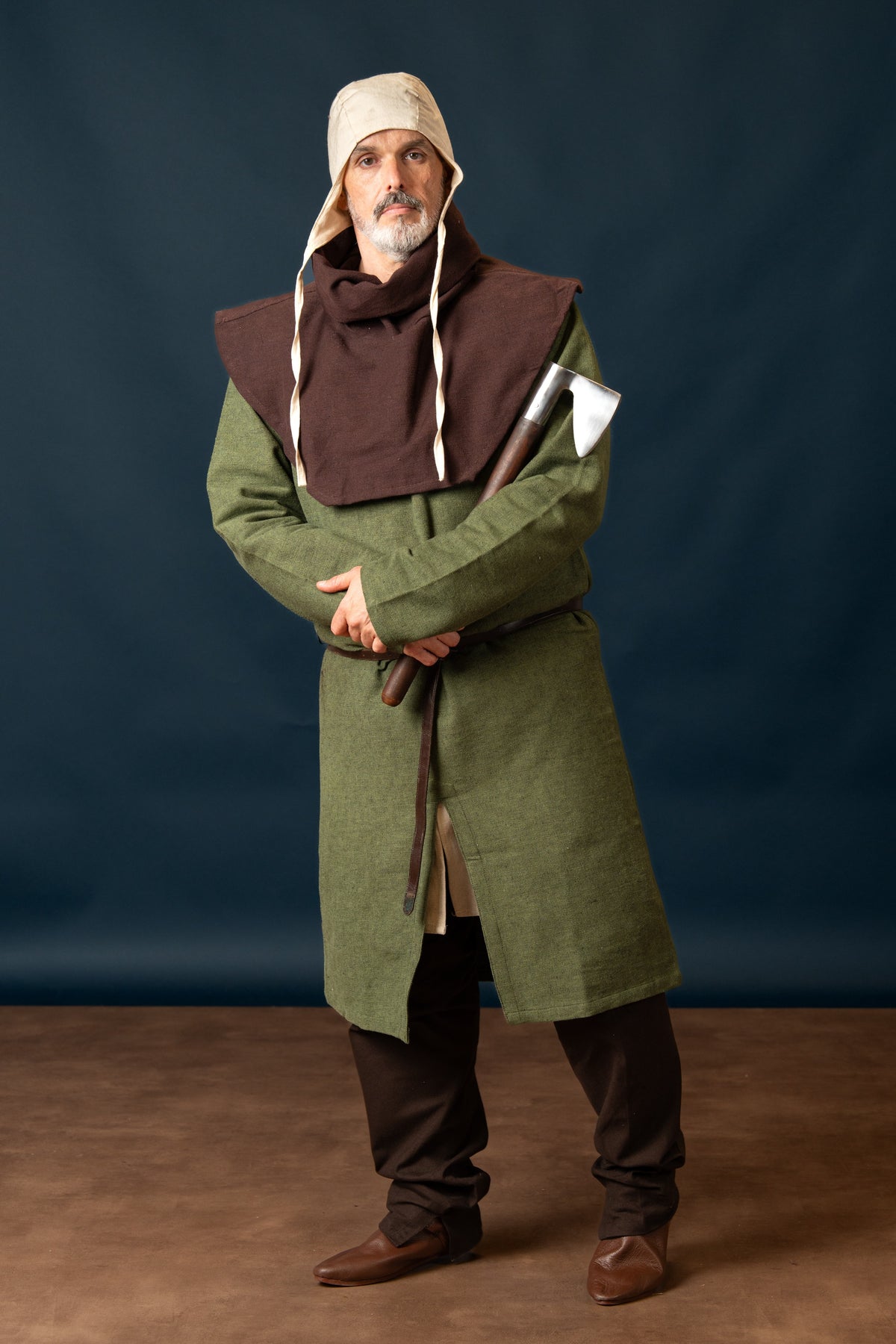 Normandy tunic Bayeux, green