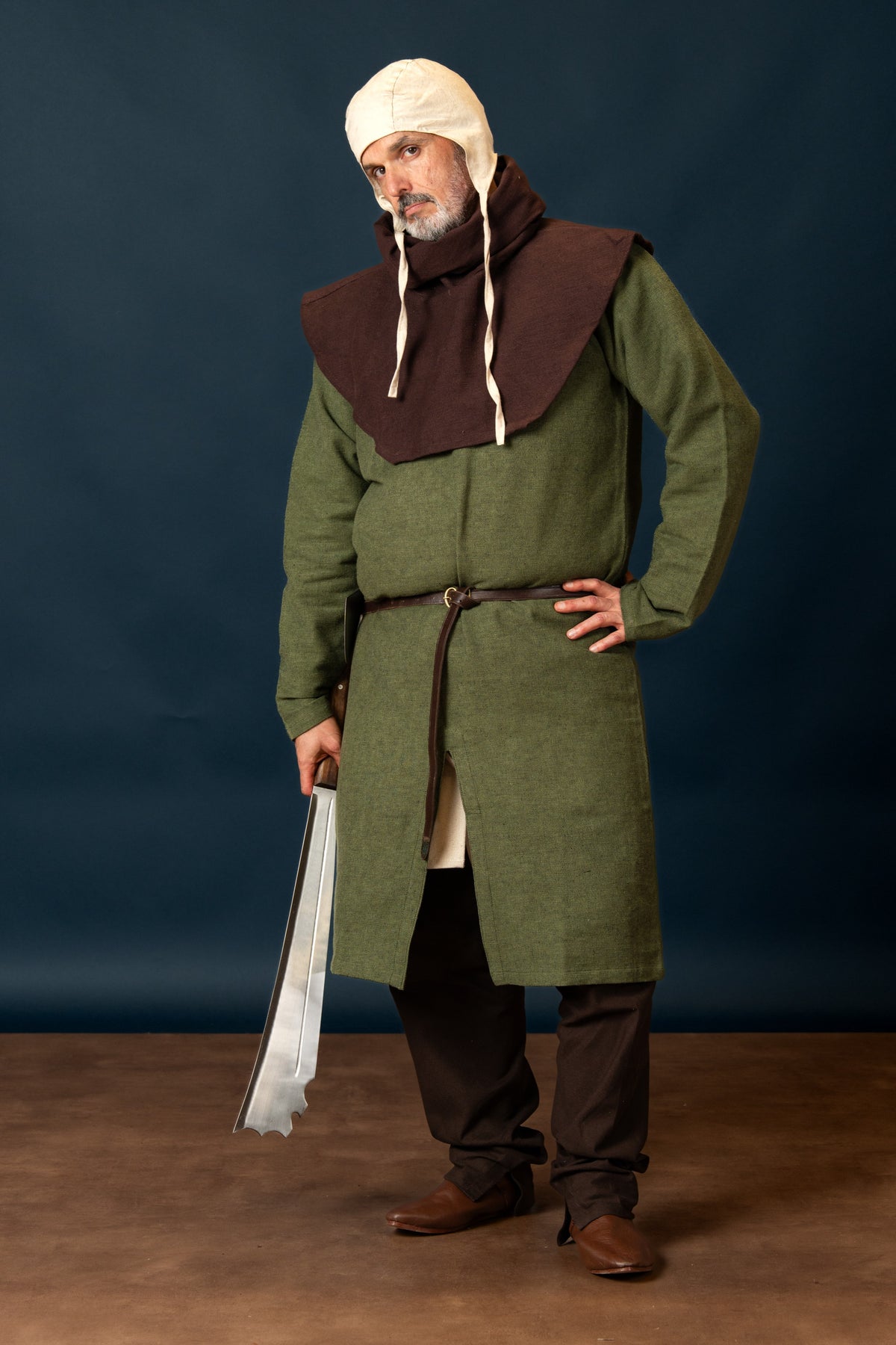 Normandy tunic Bayeux, green
