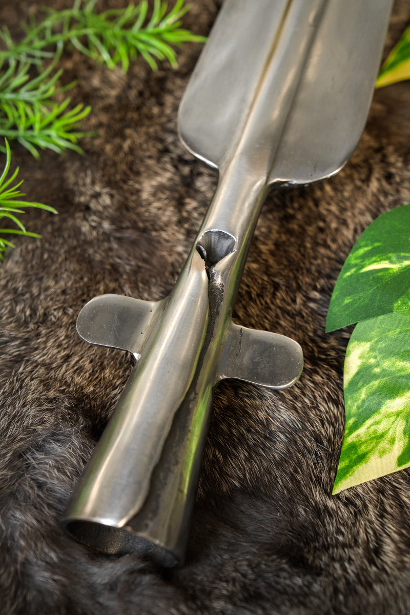 Boar hunting spearhead, blunt (battle-ready)