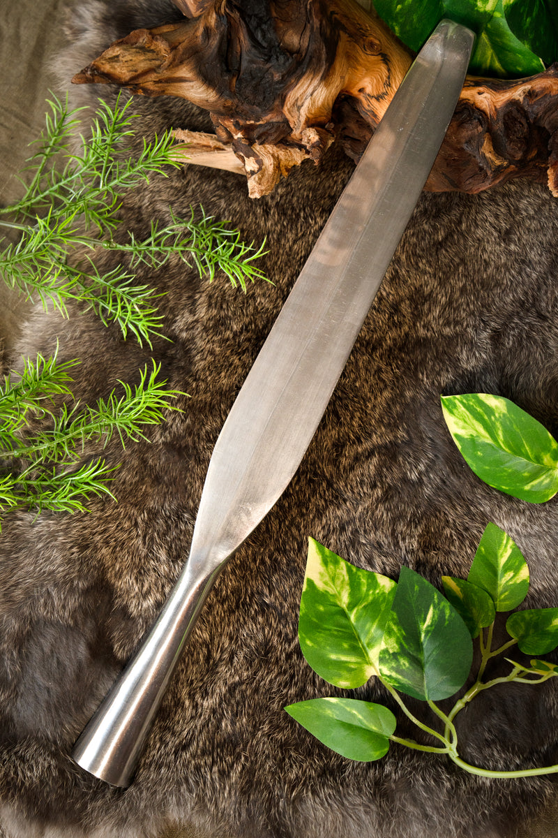 Spjutspets 40 cm, trubbig, battle-ready