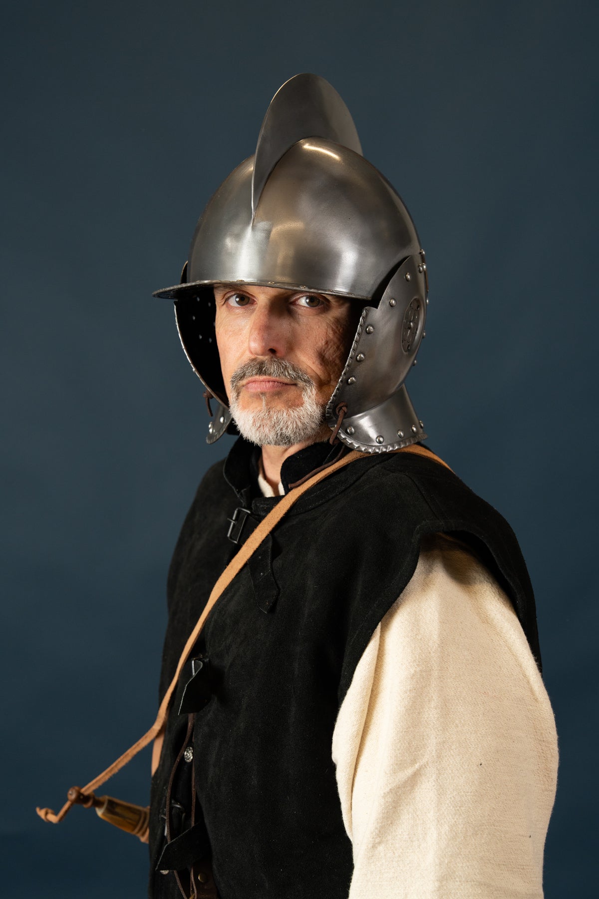 Burgonet helmet Sigismund, 1.2 mm
