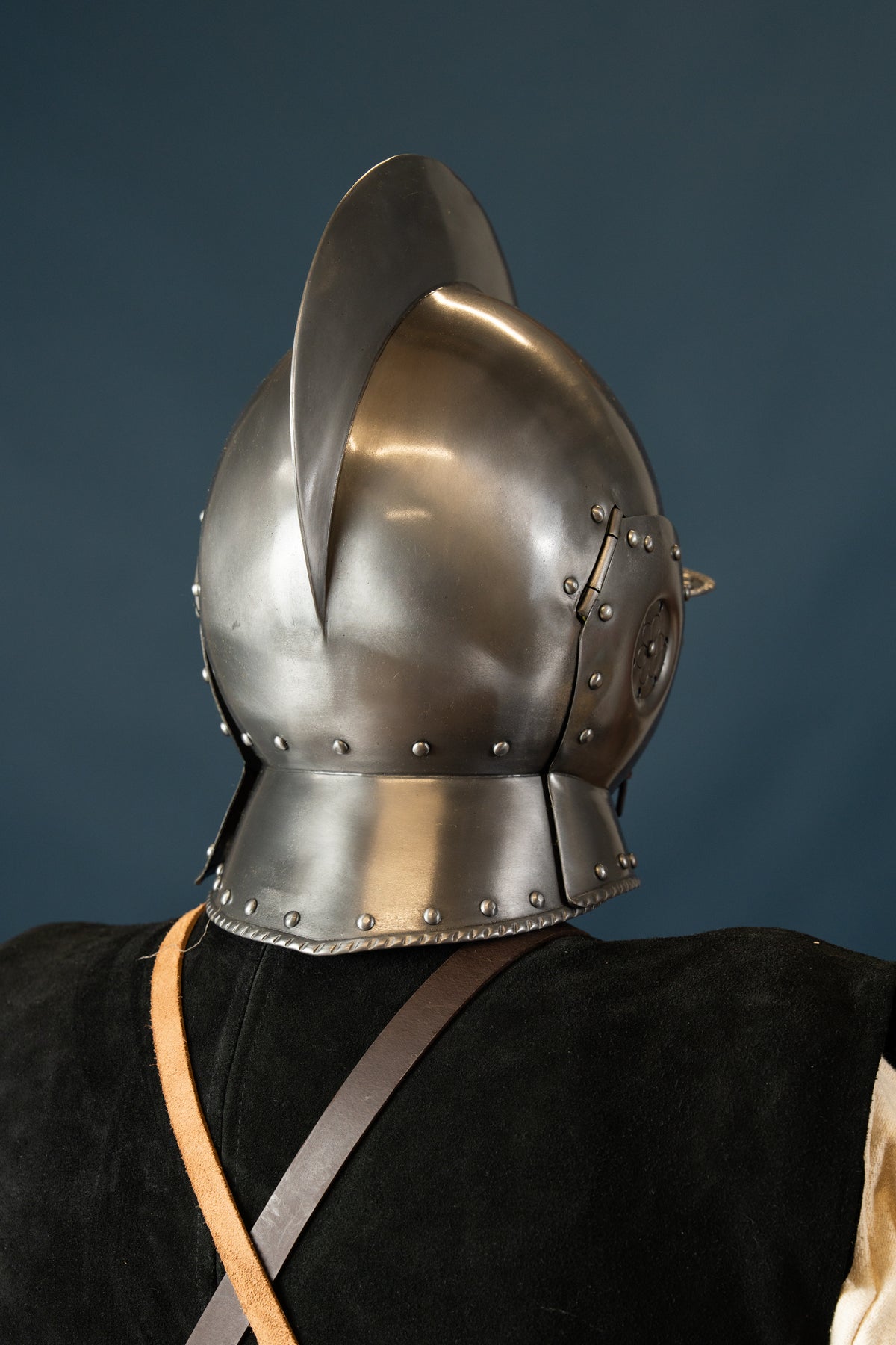 Burgonet helmet Sigismund, 1.2 mm