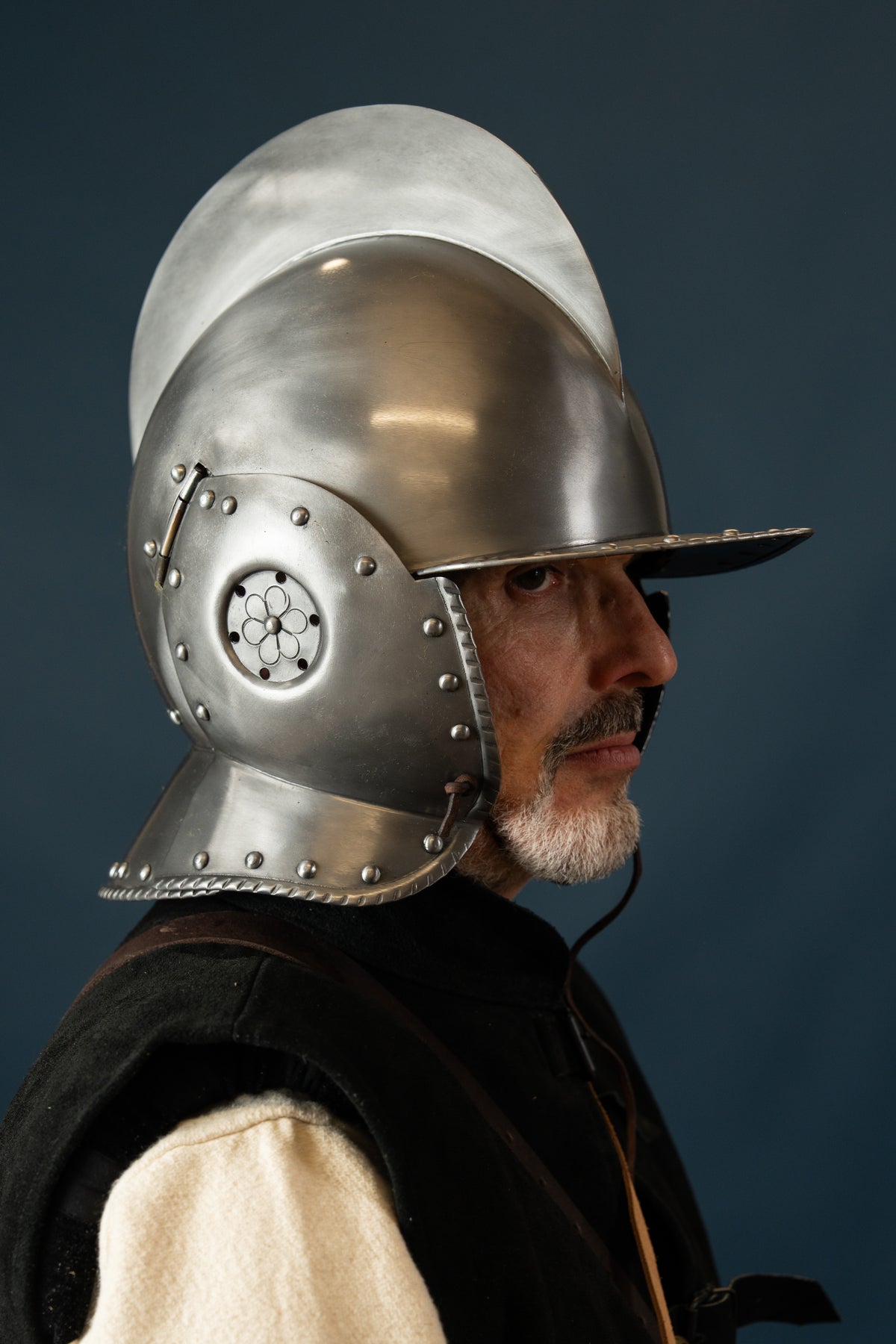 Burgonet helmet Sigismund, 1.2 mm