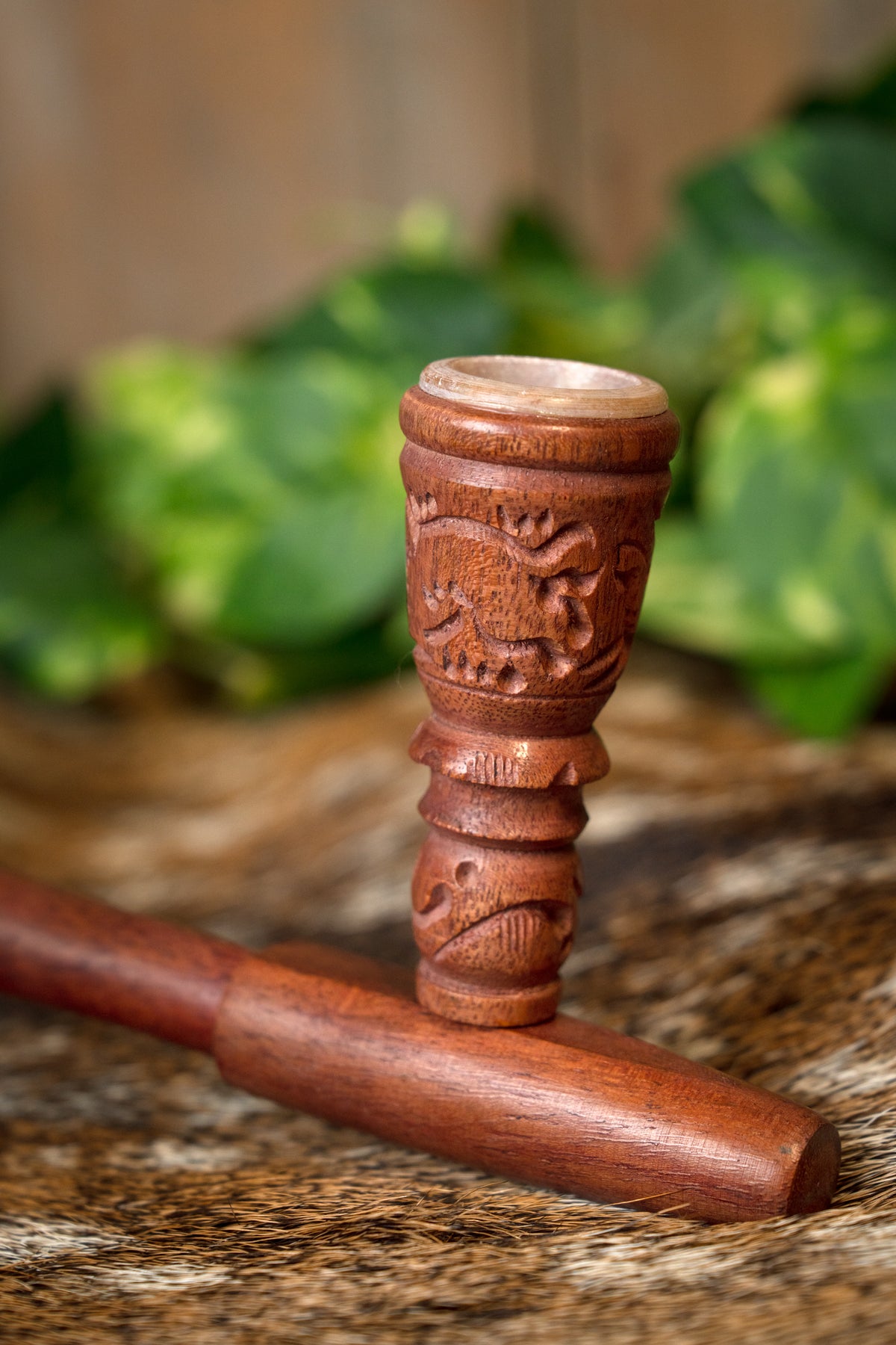 Wooden Pipe Wizard