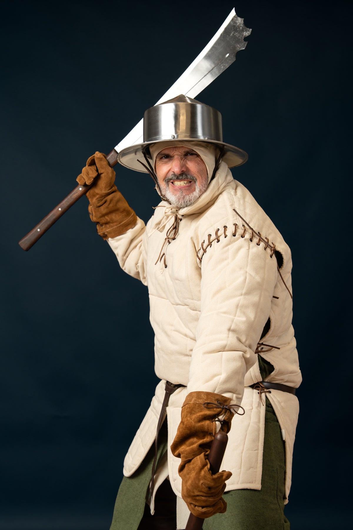 13th century kettle hat, 1.6 mm