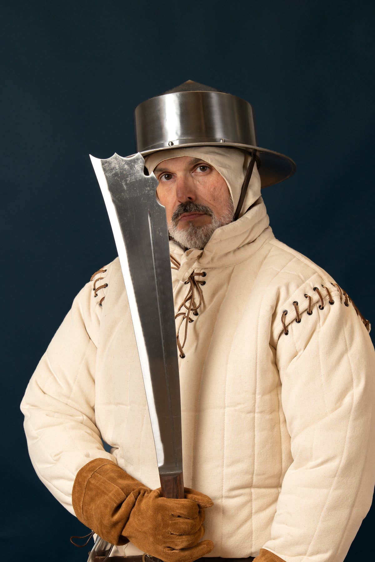 Two-handed Maciejowski Falchion, semi-sharp