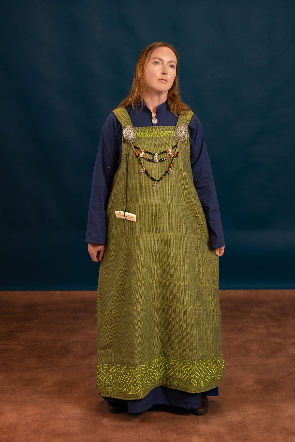 Rusvik Viking dress Marzena, blue