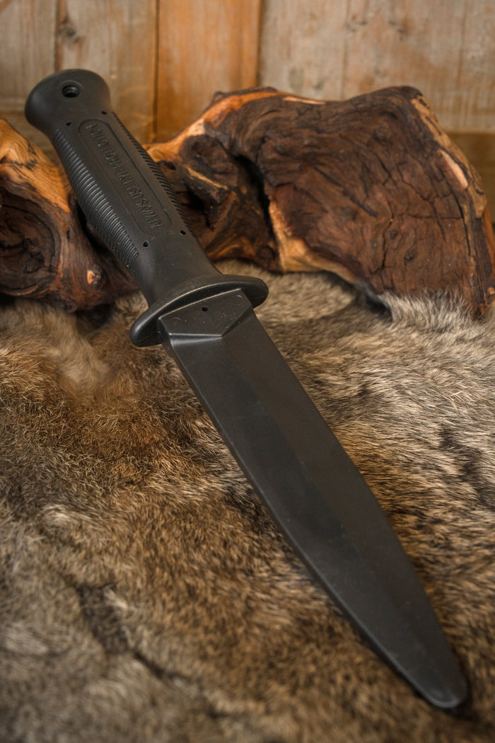 Rubber training dagger long