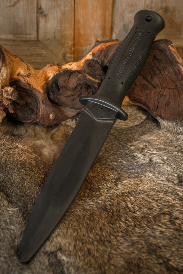 Rubber training dagger long