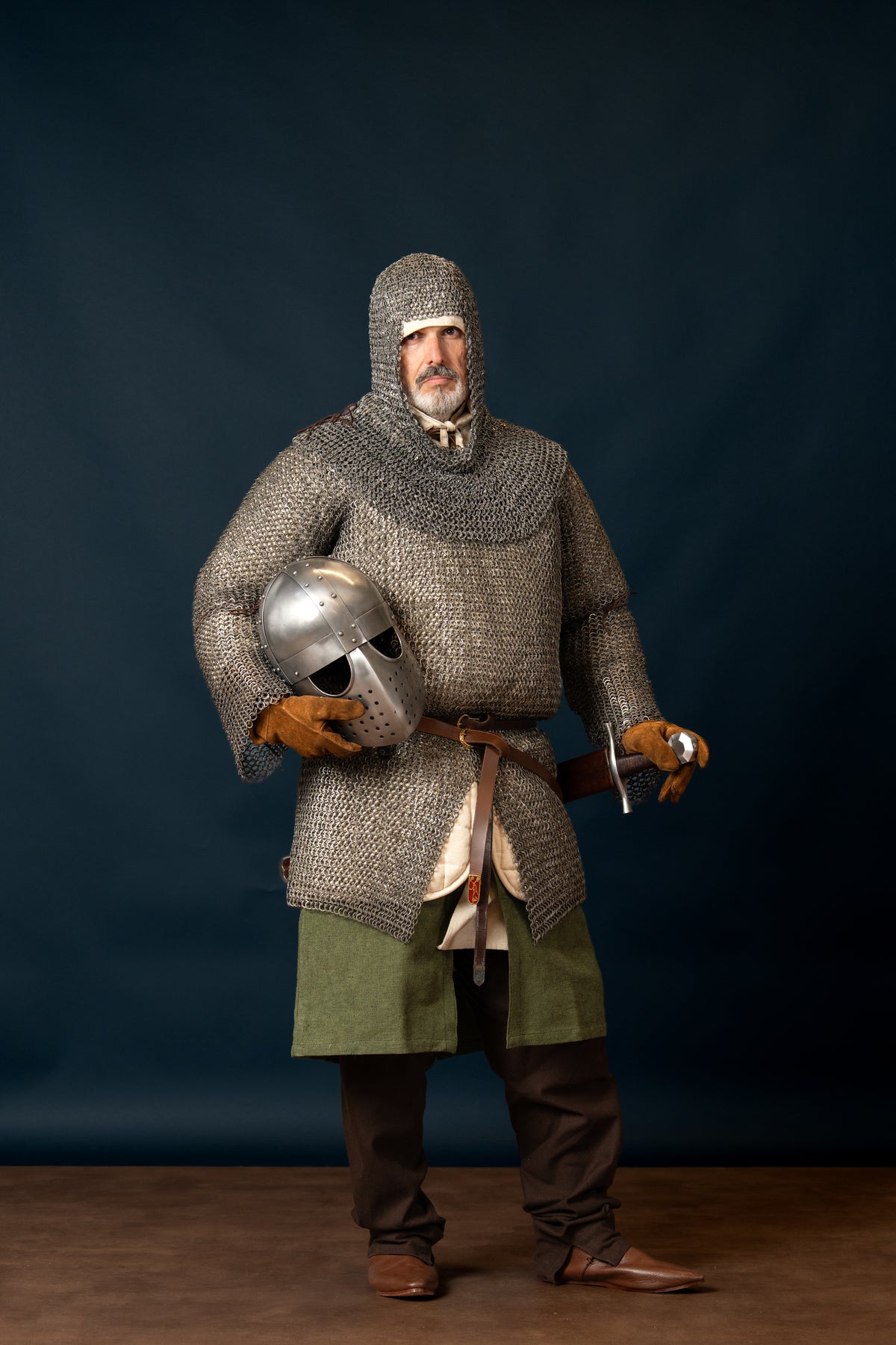 Medieval calotte Harald, 1 mm