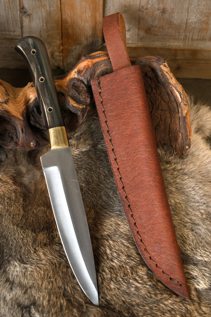 Medieval knife Mildreth, semi-sharp