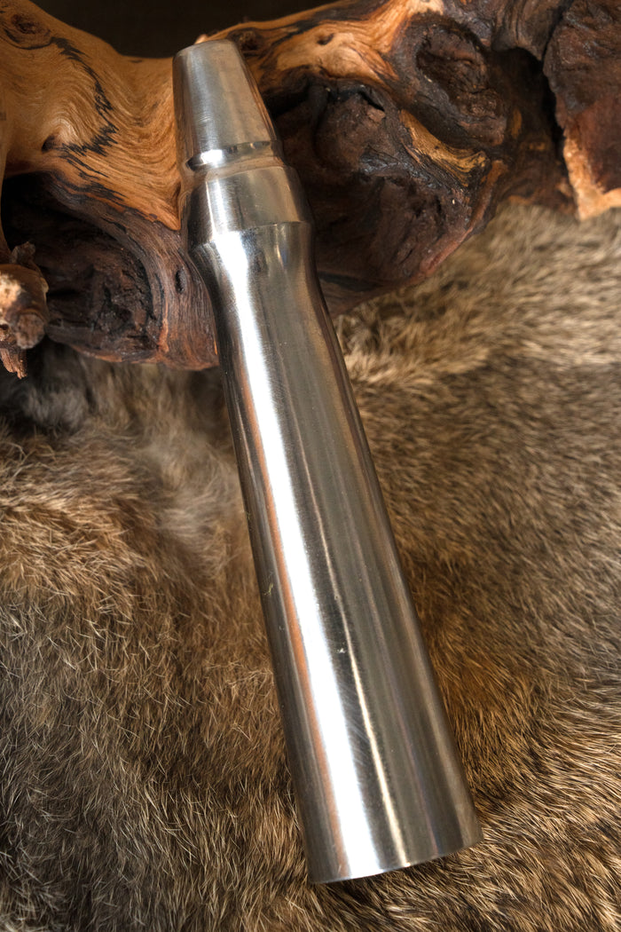 Flat ended butt cap for spear, blunt (battle-ready)