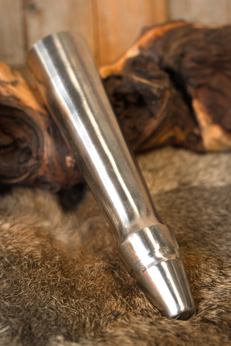 Flad skaftkappe til spyd, sløv (battle-ready)