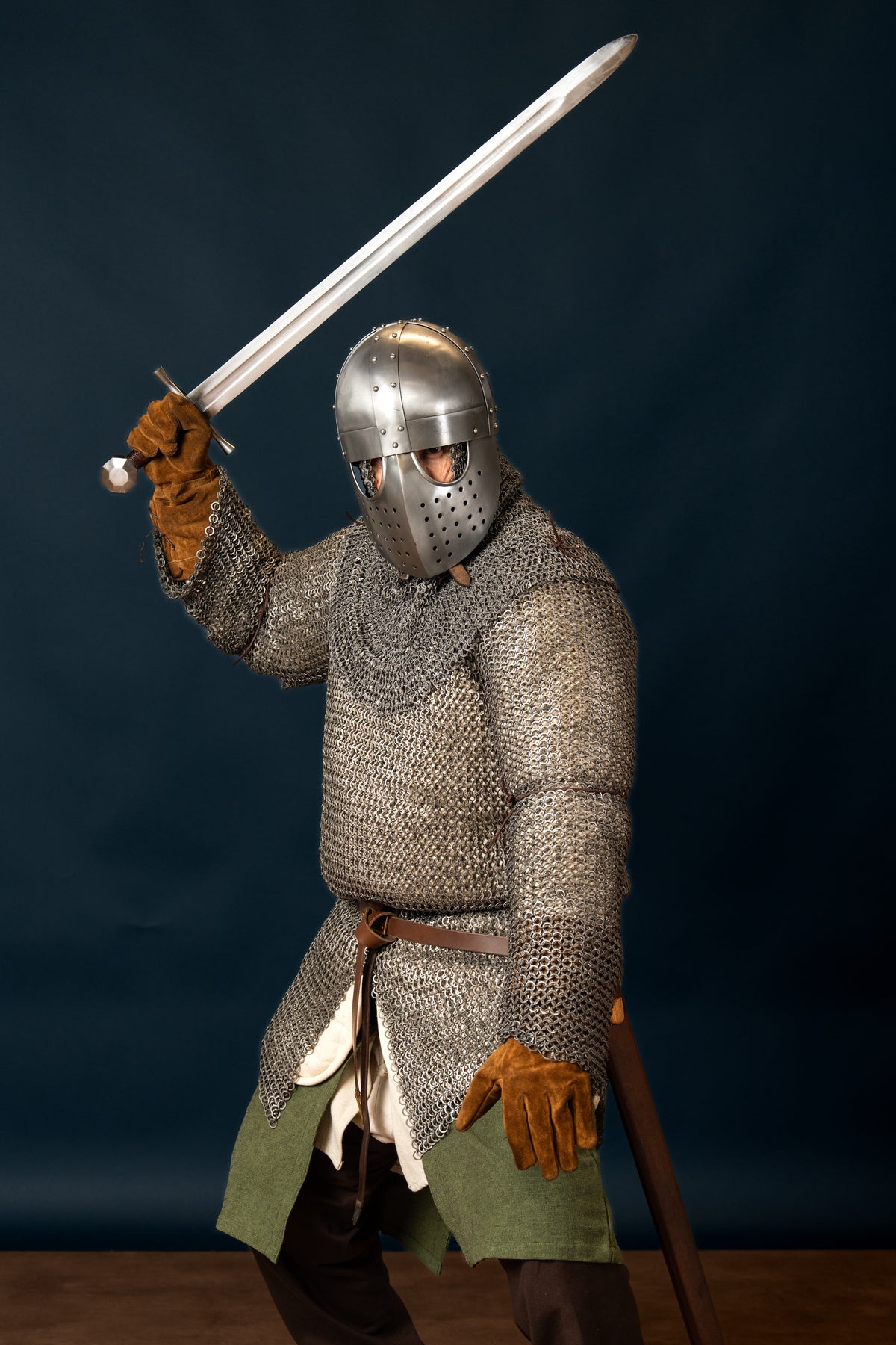 English single-handed sword, 13th century, semi-sharp