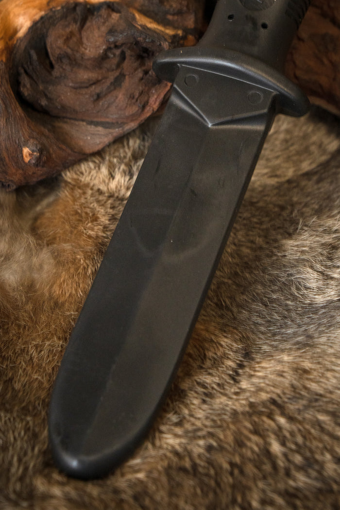 Rubber training dagger short
