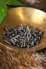 100 steel rivets 8 mm