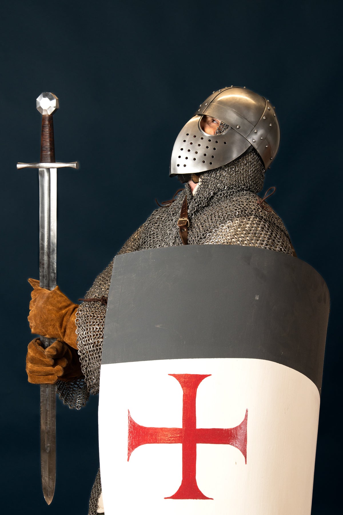 Medieval calotte Harald, 1 mm