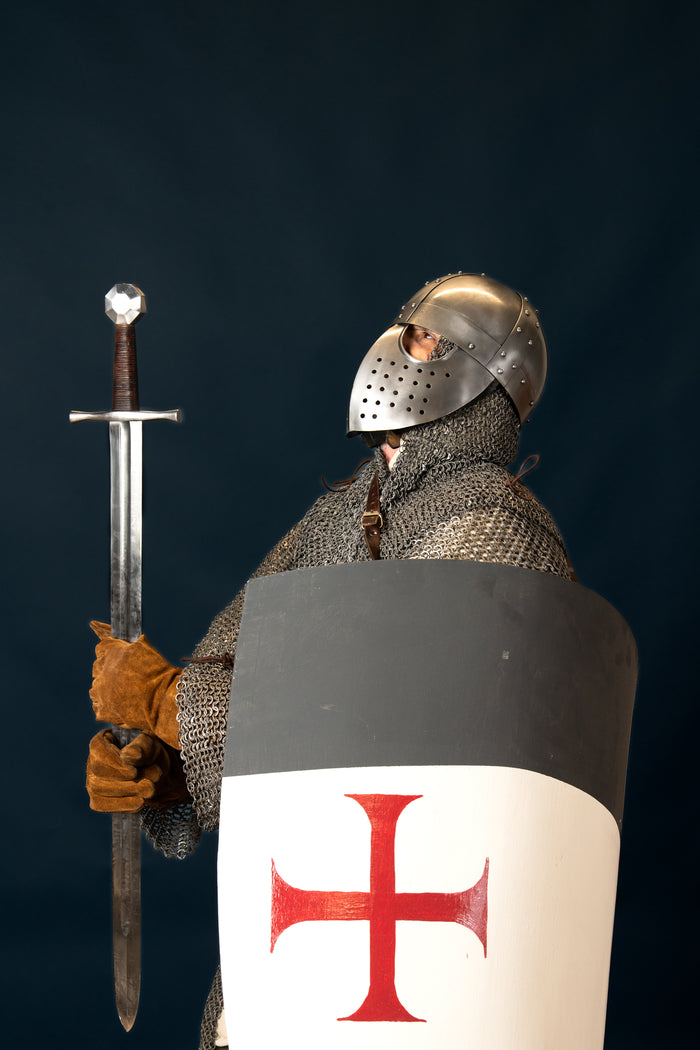 English single-handed sword, 13th century, semi-sharp