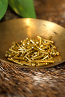 100 messingen klinknagels 8 mm