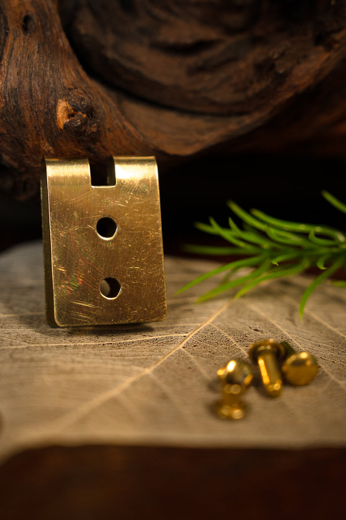 Belt plate 1.5 cm, bronze