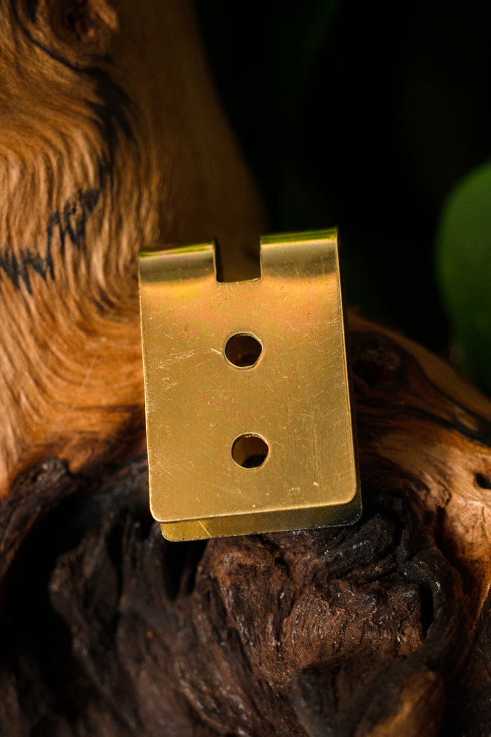 Belt plate 1.5 cm, bronze