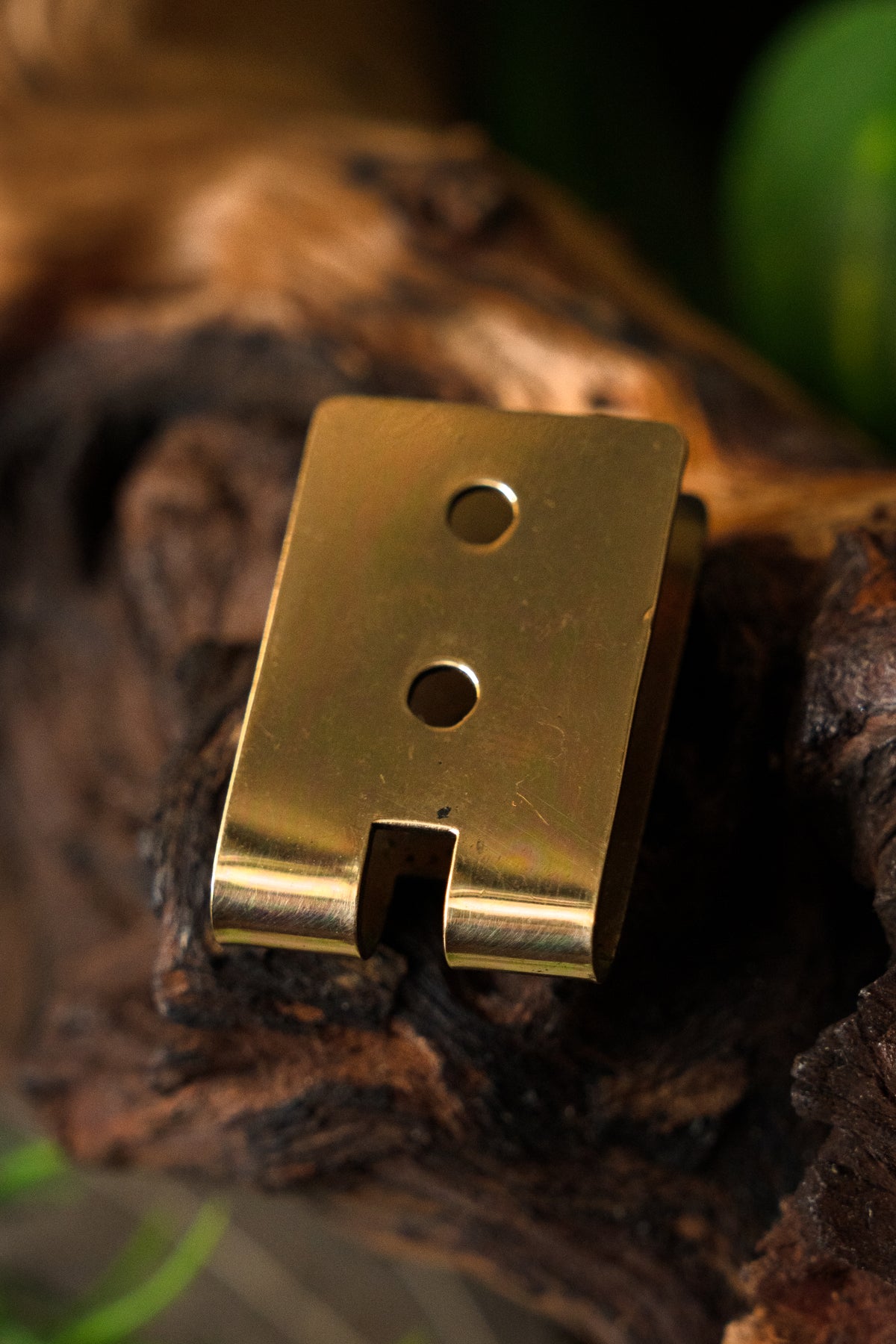 Belt plate 1.5 cm, bronze