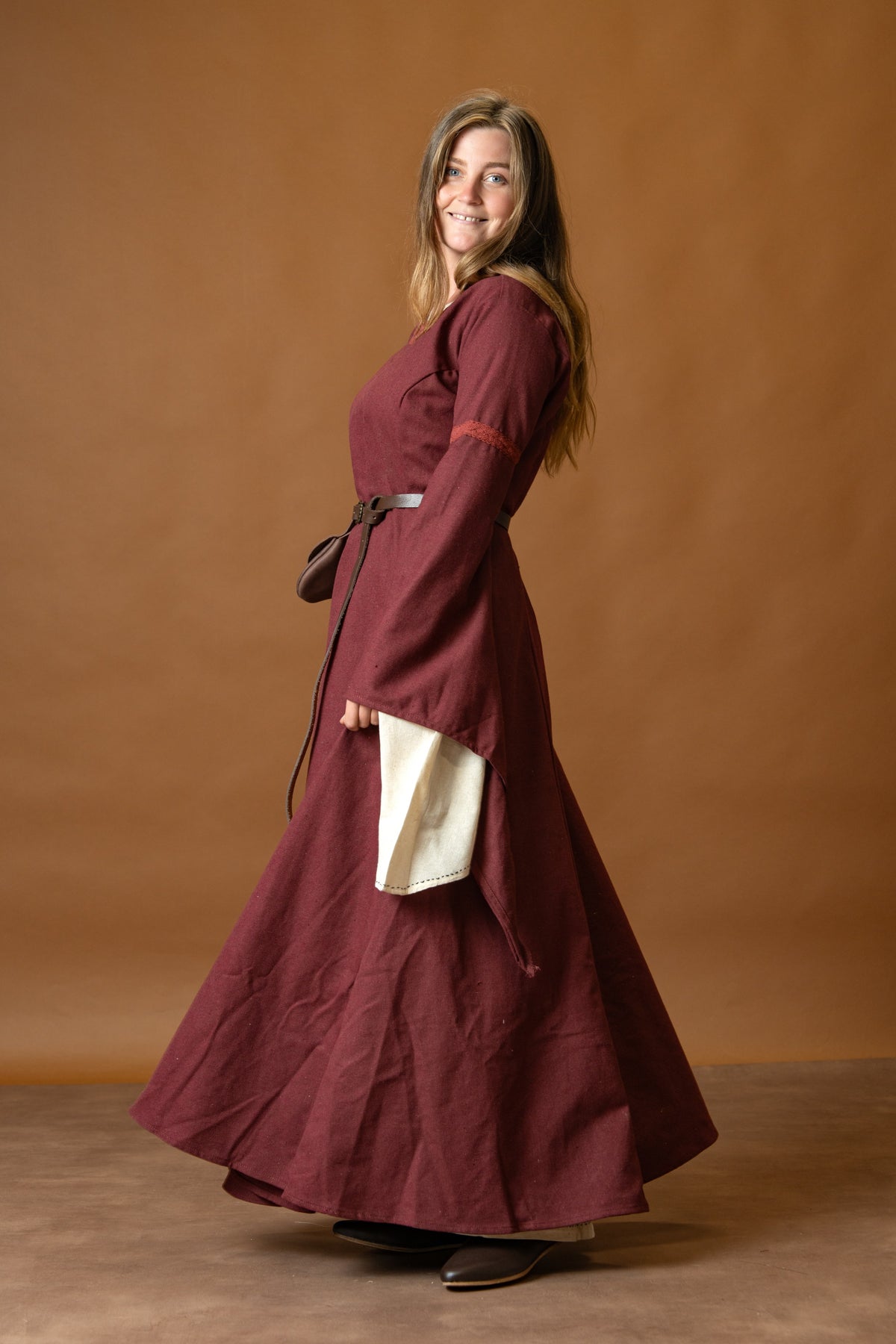 Bliaut Lenora, red
