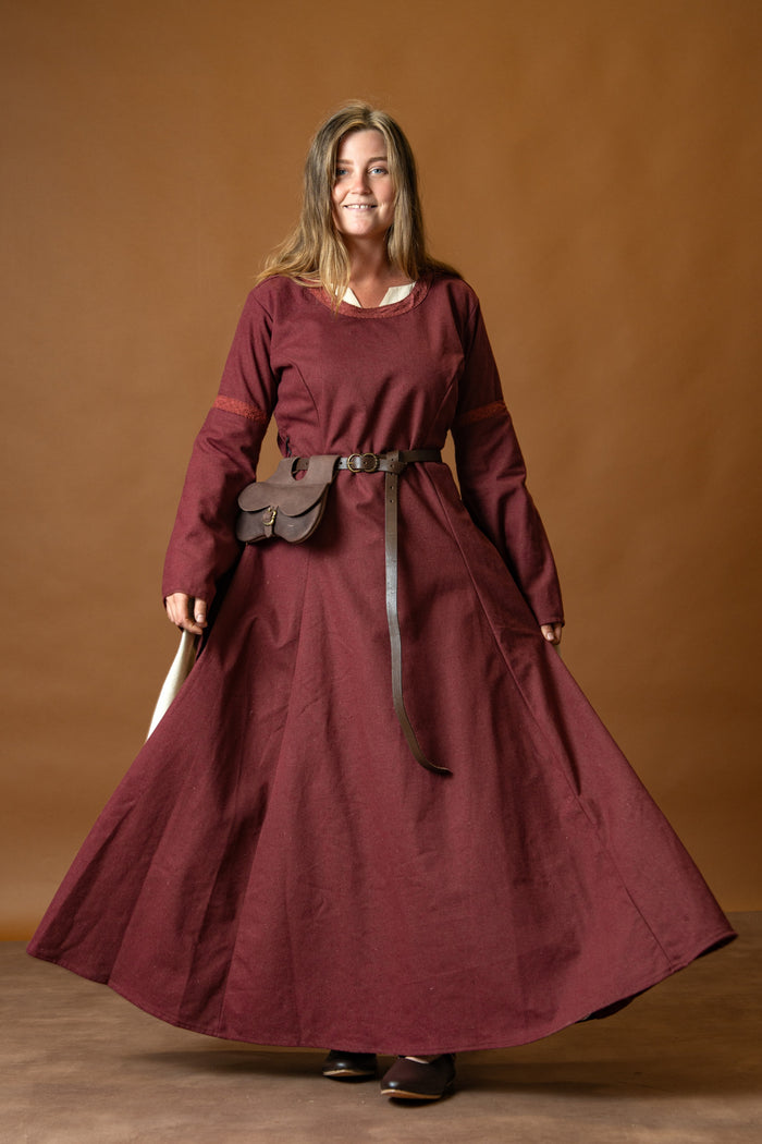 Bliaut Lenora, red
