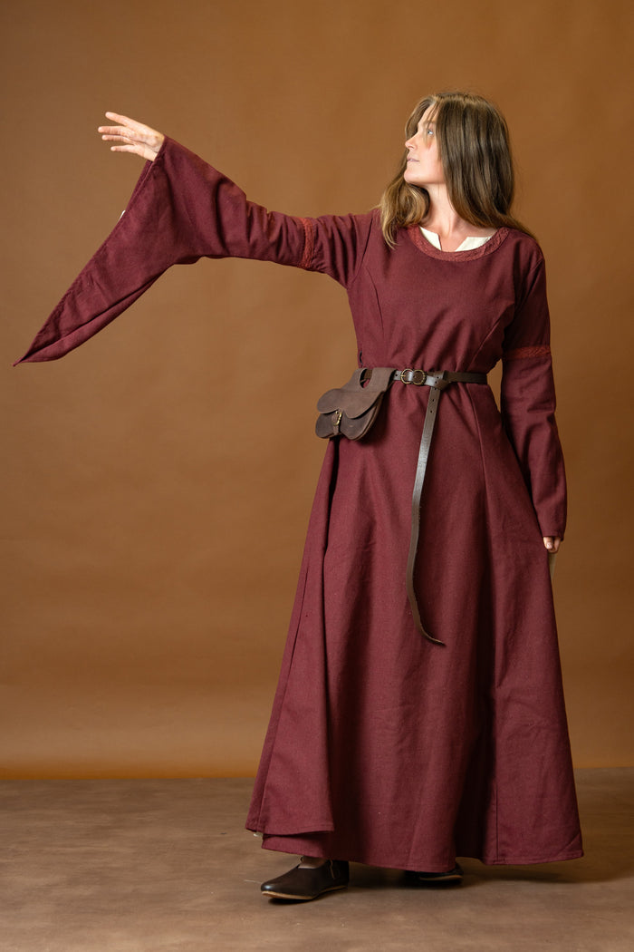 Bliaut Lenora, red