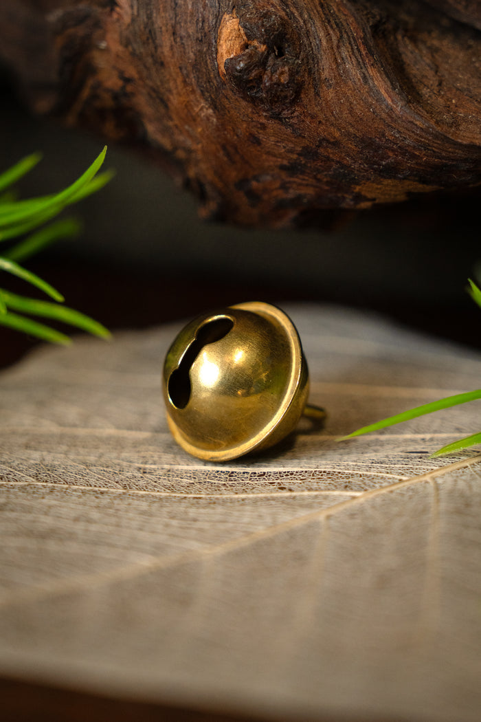 Medieval bell 11 mm, silvered