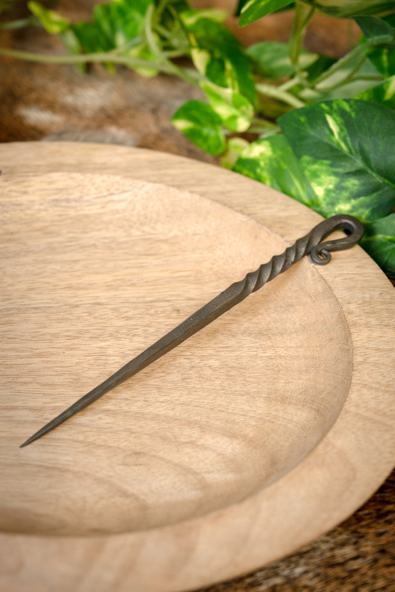 Middelalderlig jern-spisepind