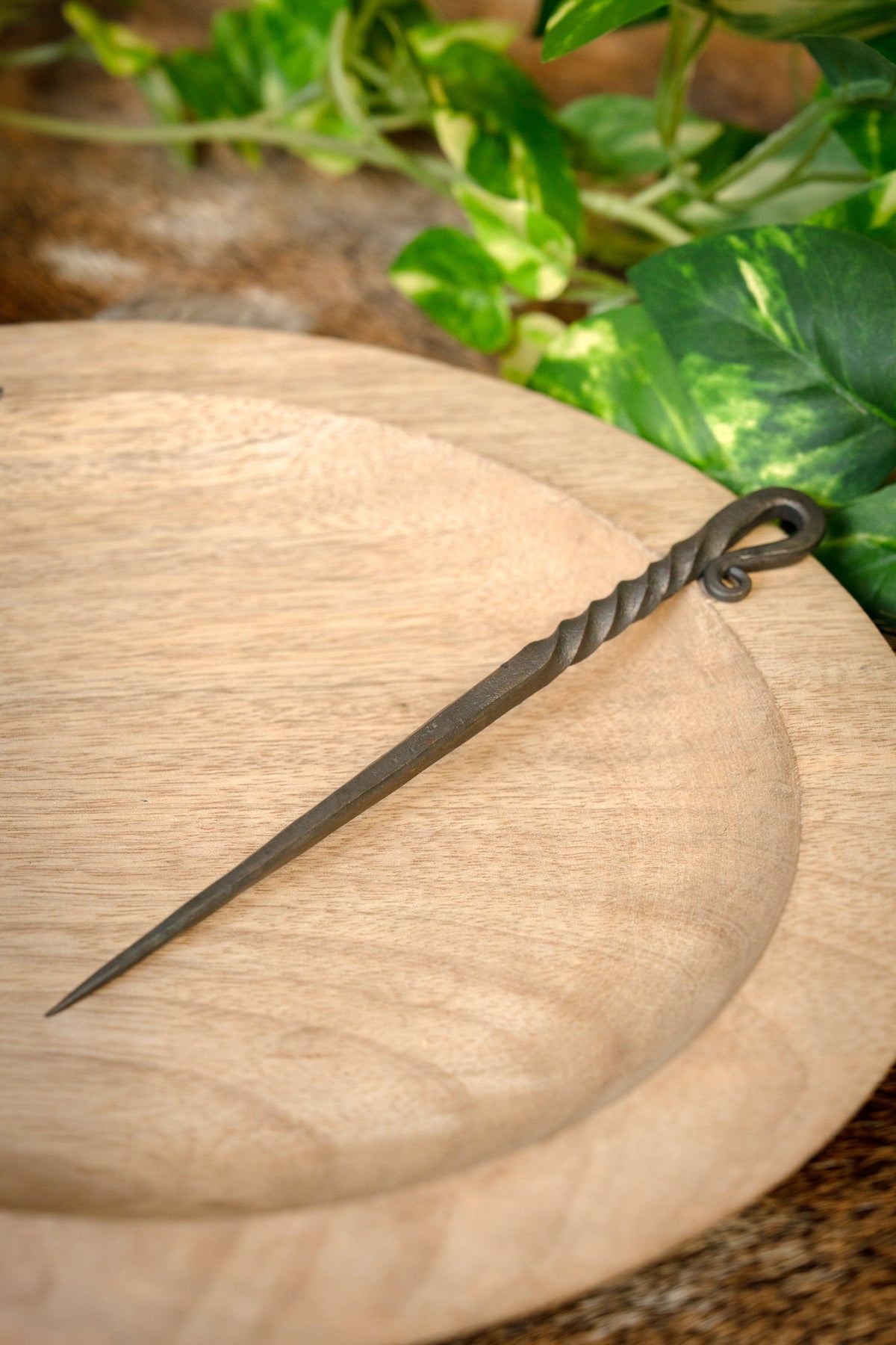 Medieval Iron Eating Pick