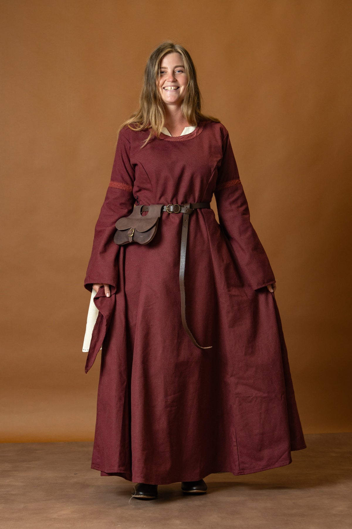 Bliaut Lenora, red