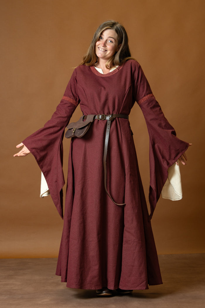 Bliaut Lenora, red
