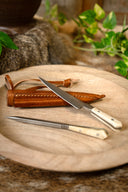 14.–15. årh. bestiksæt med benskaft, lille