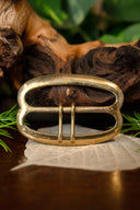 Double Renaissance buckle, round