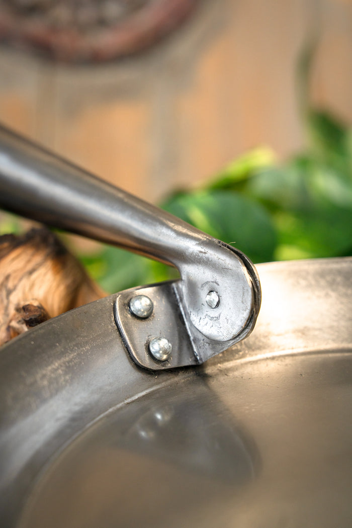 Collapsible frying pan